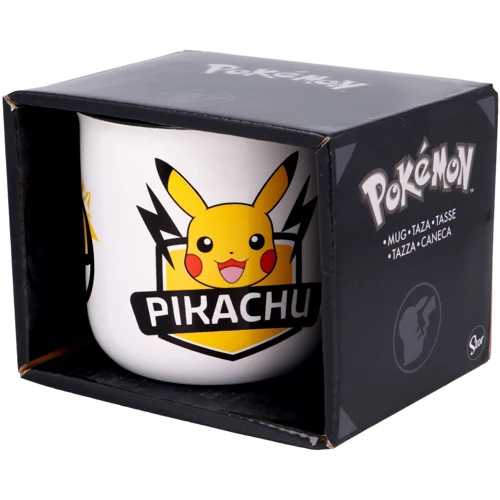 Кружка Stor young adult Ceramic Breakfast Mug In Gift Box Pokemon Pikachu 400 мл
