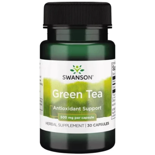 Swanson Green Tea Зеленый чай 500 мг 30 капсул