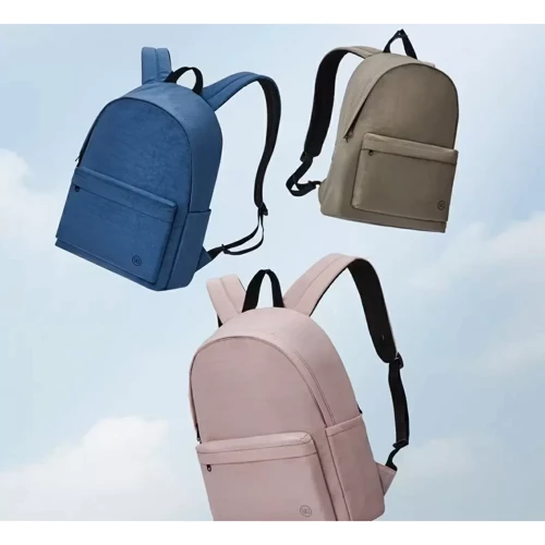 Рюкзак Xiaomi RunMi 90 Points Youth College Backpack Light Blue 15L: Цвет голубой