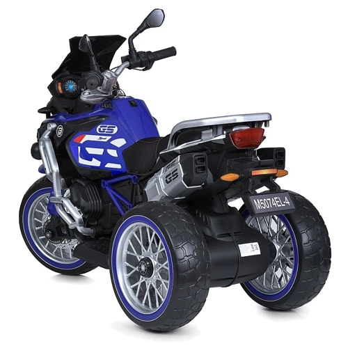 Дитячий електромотоцикл Bambi синій (M 5074EL-4)