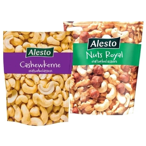 Орешки Alesto Cashew Nuts 200 г (WT00762): Вес нетто 200 г