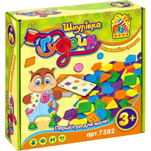 Гра - Шнурівка 4FUN Game Club Wood Ґудзик 7382
