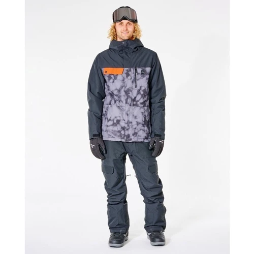 Гірськолижна куртка Rip Curl Twister Snow Jacket SCJEA4-1619 50 чорна зимова з капюшоном: Країна виробник Китай