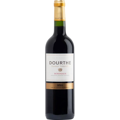 

Вино Dourthe Grands Terroirs Bordeaux Rouge, красное сухое, 0.75л 13% (BDA1VN-VDO075-003)