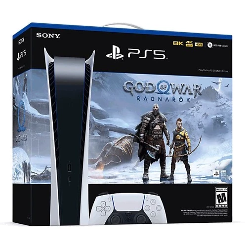 Игровая приставка PlayStation 5 Digital Edition 825GB God of War Ragnarok 