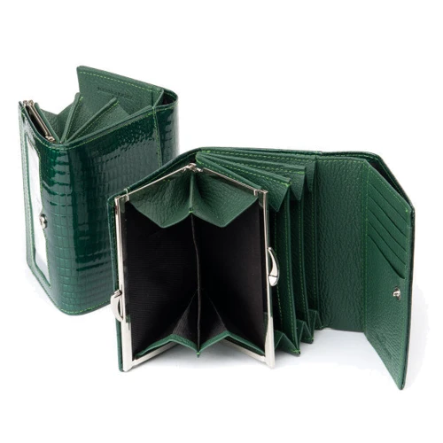 Женский кошелек Sergio Torretti зеленый (31316 dark-green): Страна производитель Китай