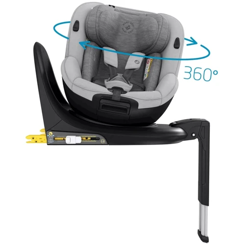 Автокресло Maxi-Cosi Mica Authentic Grey (8511510110): Крепление Isofix есть