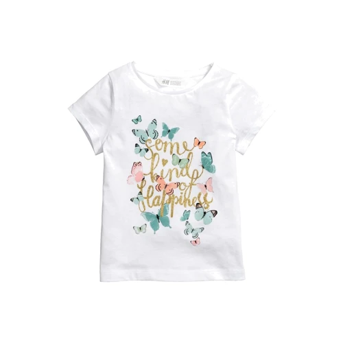 Футболка H&M 9Z4916806 92 см белая