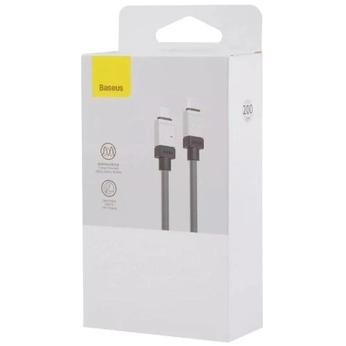 Кабель Baseus Cable USB-C to USB-C CoolPlay Series 100W 2m White (CAKW000302) фото 6