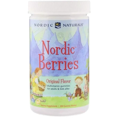 Nordic Naturals Nordic Berries Вітаміни для дітей 20 цукерок