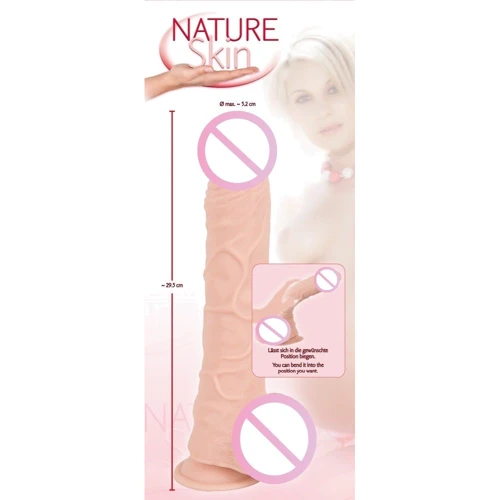 Фаллоимитатор Orion Nature Skin Large Bendable Dildo