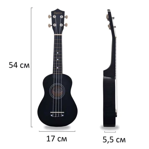 Укулеле сопрано FZONE GA-4 black FZONE GA-4 black: Тип Укулеле