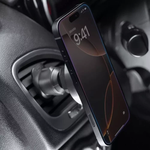 Держатель Proove Car Holder Wireless Charger Titanium Circle Qi2 15W Gray (WHTC15010003): Тип автомобильный