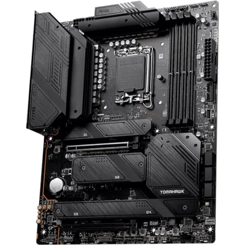 MSI MAG Z790 TOMAHAWK WIFI (911-7D91-019): Оперативная память 4xDDR5 7200+ МГц, до 192 ГБ