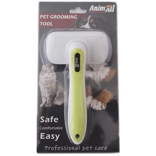 

Пуходерка AnimAll Groom для собак и кошек с автоматической системой очистки MG9702 Зеленая (169222)
