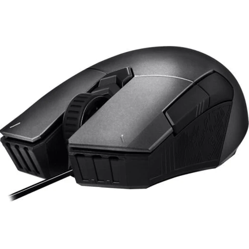 Мишка ASUS M5 USB Black / Grey (90MP0140-B0UA00): Ергономіка симетрична для лівшів