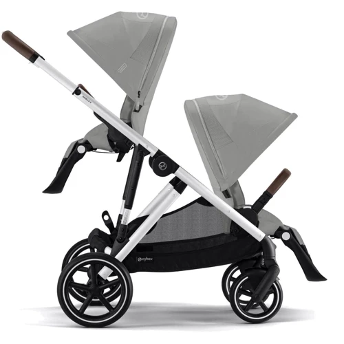 Прогулянковий візок Cybex Gazelle S SLV Stone Grey (524001289): Ширина шасі 65 см