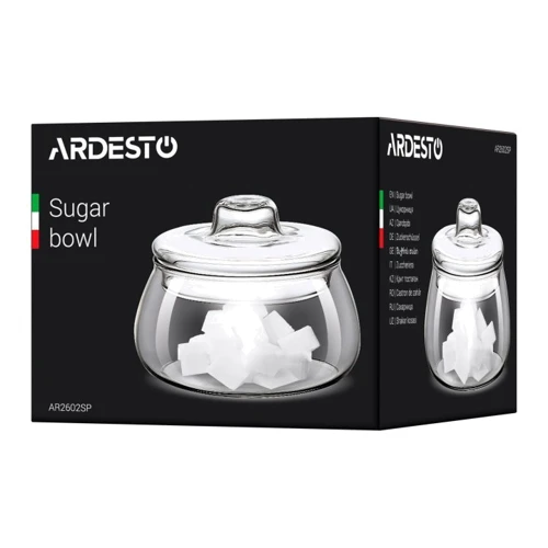 Цукровиця Ardesto 500 мл (AR2602SP): Тип Сахарница