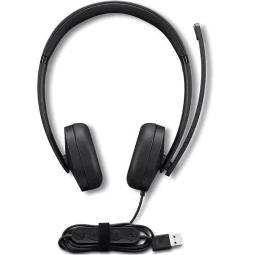 Навушники Lenovo USB-A Wired Stereo Gen 2 Black (4XD1P83425) фото 5