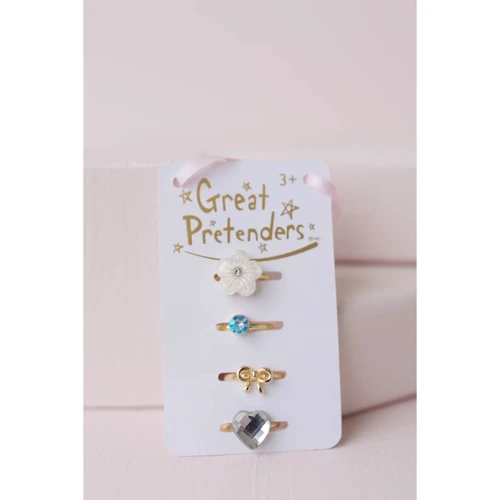 Набор колец Great Pretenders 4 шт (90201): Количество в упаковке 4
