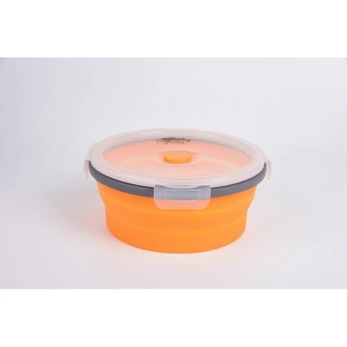 Контейнер складной Tramp с крышкой-защелкой (800ml) Orange (TRC-087-orange)