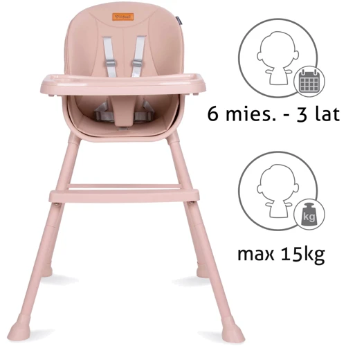 Стульчик для кормления 4в1 Kidwell EATAN Pink фото 5