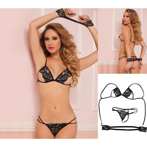 Игровой костюм Пленница NDS 5046-2 Black M/L (7399)