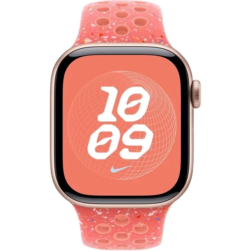 Apple 42mm Magic Ember Nike Sport Band - S/M (MYL23ZM/A): Совместимость Apple Watch 42mm, Apple Watch 38mm, Apple Watch 40mm, Apple Watch 41mm