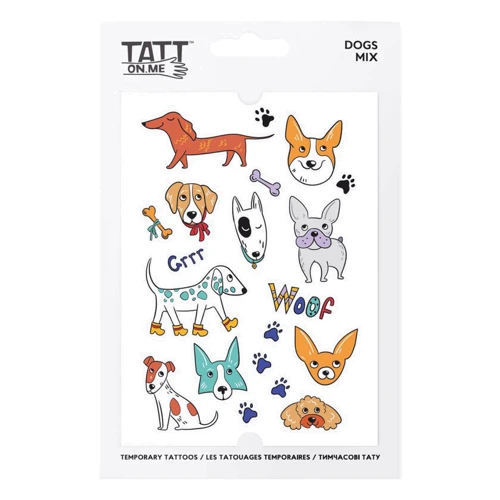 Временные тату TATTon.me Dogs mix (TMDogs): Производитель TATTon.me