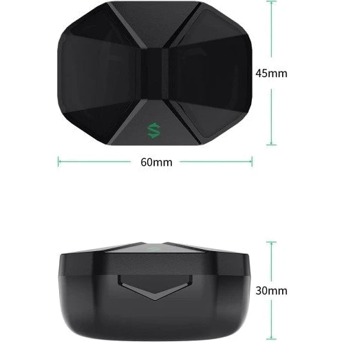 Наушники Xiaomi Black Shark Lucifer T1 Black: Тип конструкции вакуумные