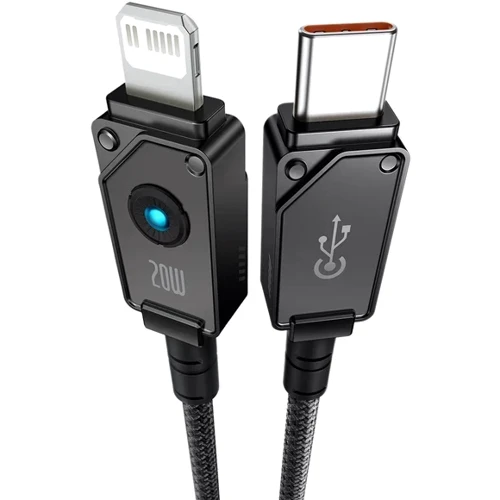 Кабель Baseus Cable USB-C для Lightning Unbreakable Series Fast Charging 1m Black (P10355803111-00) фото 5