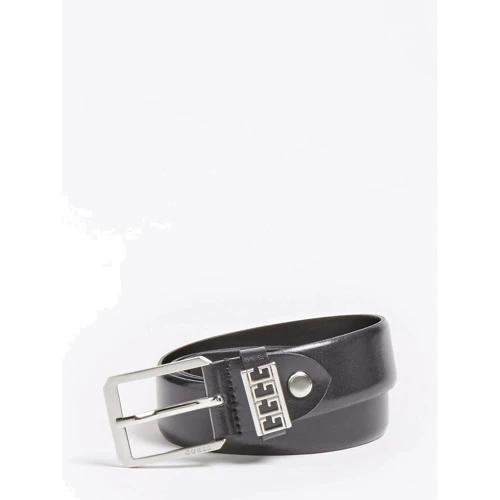 Чоловічий ремінь Guess чорний (BM7430LEA35-BSI)