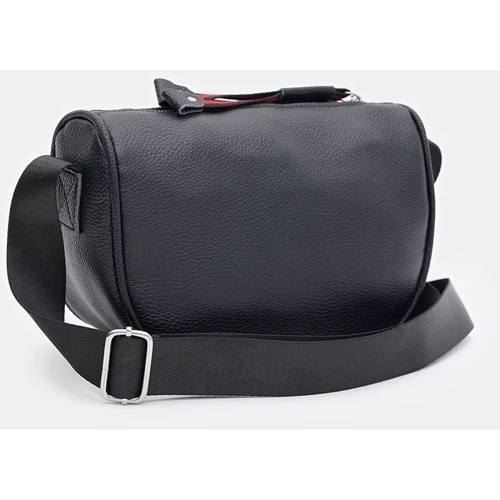 Женская сумка-седло Borsa Leather черная (K120172bl-black): Пол Женский