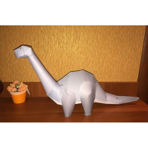 KUMON: 3D поделки из бумаги. Тираннозавр и апатозавр: Обложка Мягкая