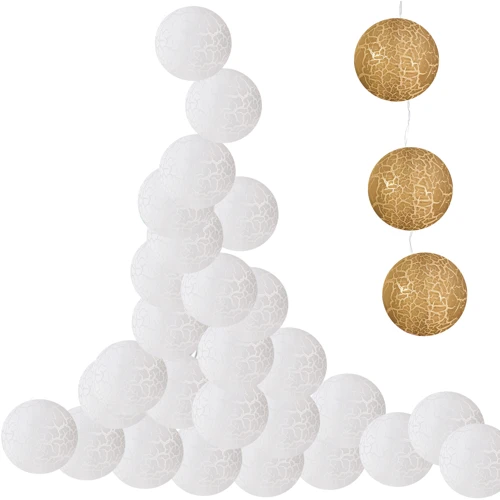 Гирлянда Springos Cracked Cotton Balls 2 м 10 LED теплый белый (CL0068) фото 6
