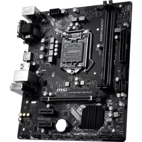 MSI H310M PRO-VDH PLUS: Разъемы на плате SATA 3.0, PCI Express x1