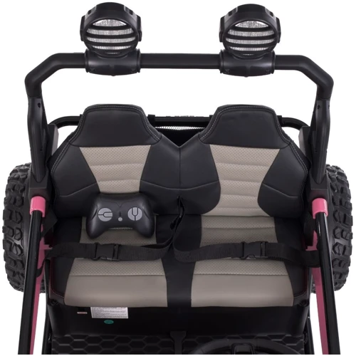 Дитячий електромобіль Bambi Баггі рожевий (M 6205EBLR-8(24V))