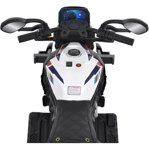 Детский трехколесный электромотоцикл Bambi 50W черный (M 6142EL-2)