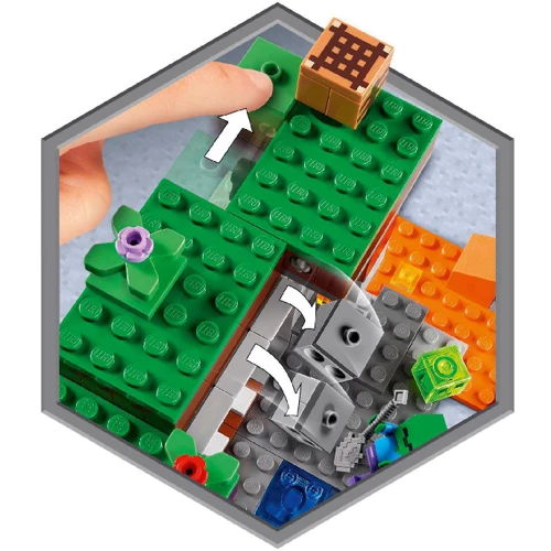 LEGO Minecraft Покинута шахта (21166) фото 6