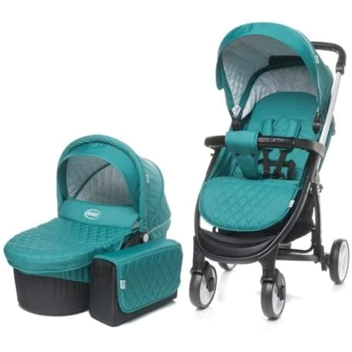 Универсальная коляска 2 в 1 4Baby Atomic Duo XVII (Dark Turkus)