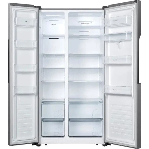 Холодильник Side-by-Side Gorenje NS9FSWD: Расположение морозильной камеры Сбоку