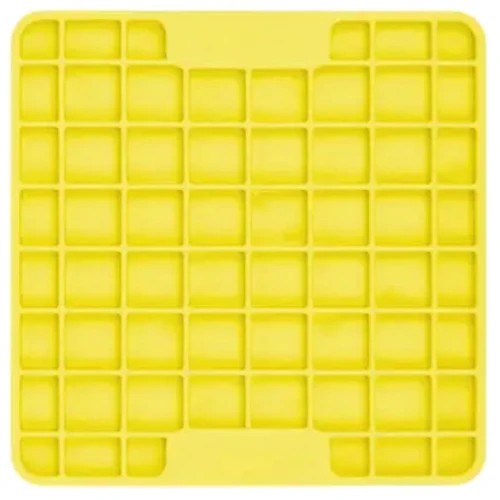 Килимок для повільного живлення кішок LickiMat CAT MINI PLAYDATE YELLOW (9349785007561)