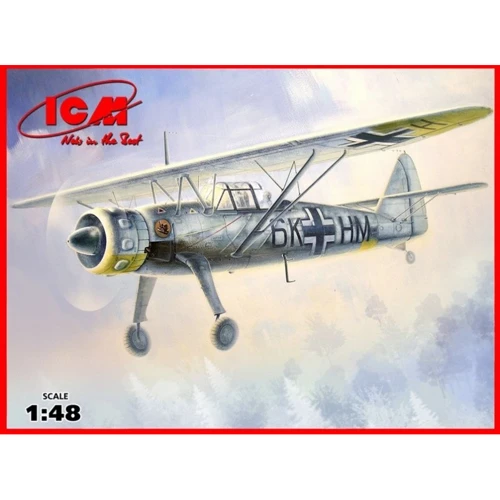 Немецкий самолет-разведчик Hs 126B-1 (ICM48212)