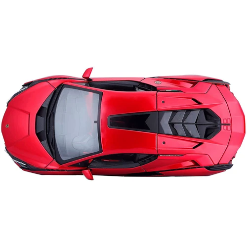 Автомодель - Lamborghini Sián FKP 37 (червоний металік, 1:18): Матеріал металл