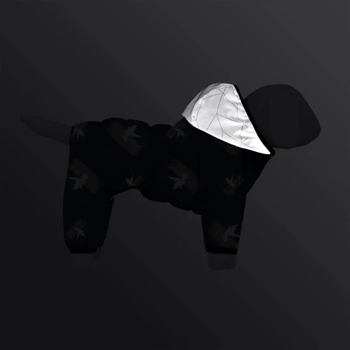 Комбинезон для собак WAUDOG Clothes рисунок Флаг XS30, В 40-43 см, С 27-30 см: Размер XS 30