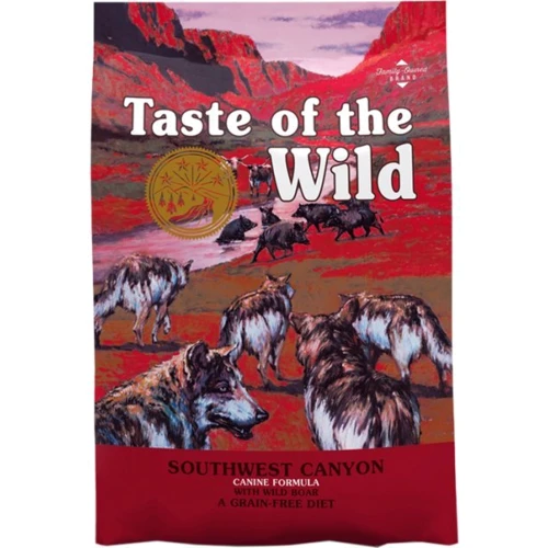 Сухой корм для собак Taste of the Wild Southwest Canyon Canine Recipe с мясом говядины и кабана 5.6 кг (9758-HT77)