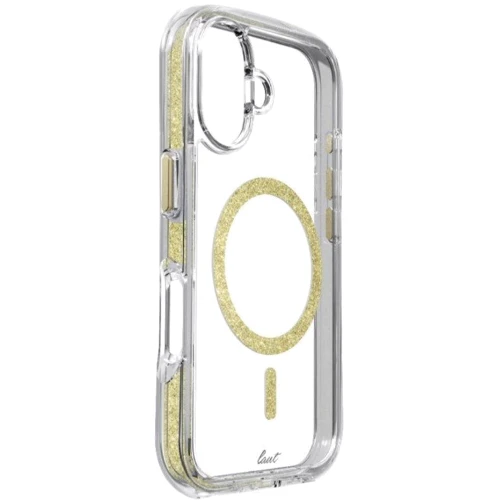Чехол для iPhone LAUT AERO SPARKLE MagSafe Gold (L_IP24C_AS_GD) for iPhone 16 Plus фото 7