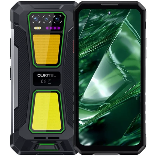 Смартфон Oukitel WP58 Pro 8/512Gb Green: Дисплей 6.7" IPS (720x1600) / 263 PPI