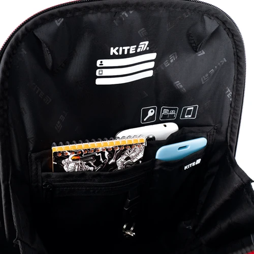 Рюкзак Kite HW25-555S Education 555 Hot Wheels фото 12