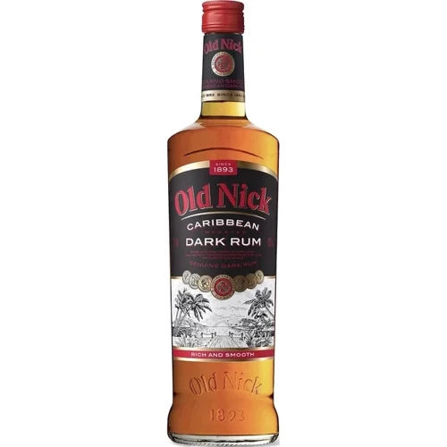 Ром Old Nick Caribbean Dark 37.5% 1 л (3012993078345)
